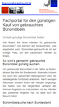 Mobile Screenshot of bueromoebel-gebraucht.de